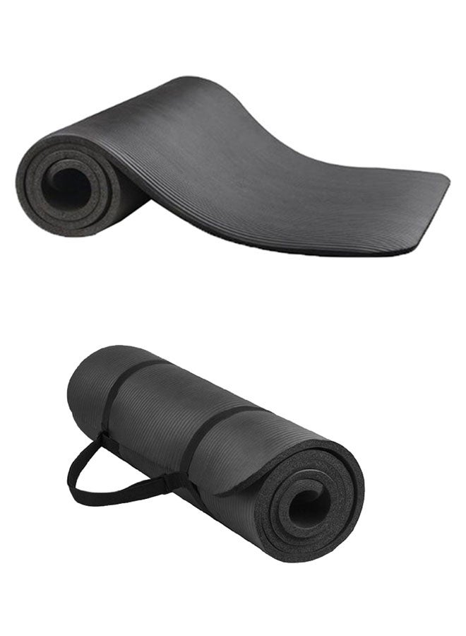 Generic Anti-Tear Exercise Yoga Mat With Carrying Strap 800grams  - Image 1