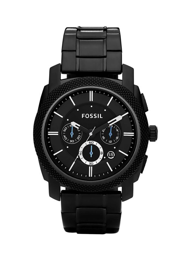 FOSSIL Men's Machine Analog Quartz Watch FS4552 - 45 mm - Black  - Image 1