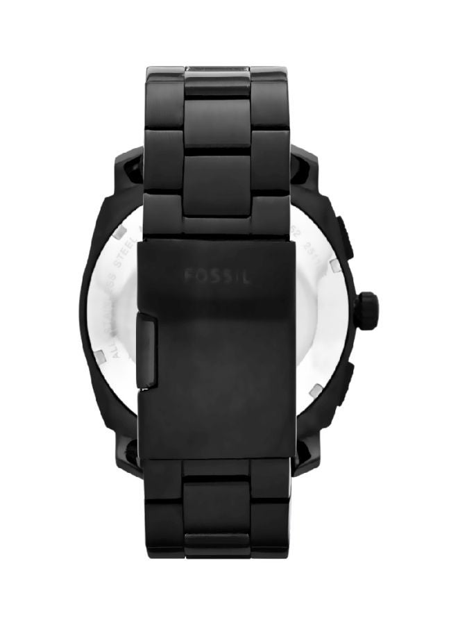 FOSSIL Men's Machine Analog Quartz Watch FS4552 - 45 mm - Black  - Image 2