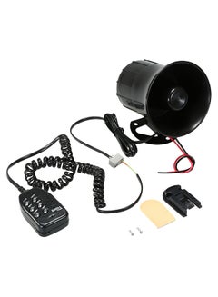 Generic 6-Tone Loud Speaker Hooter Ringing Police Siren 