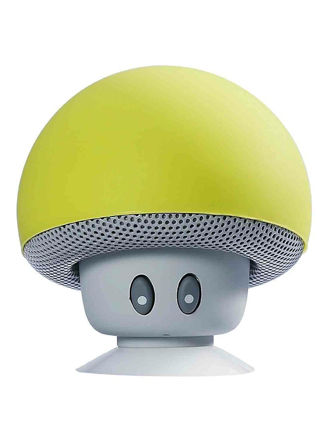 Cartoon Small Mushroom Head BT Speaker Green - Image 1