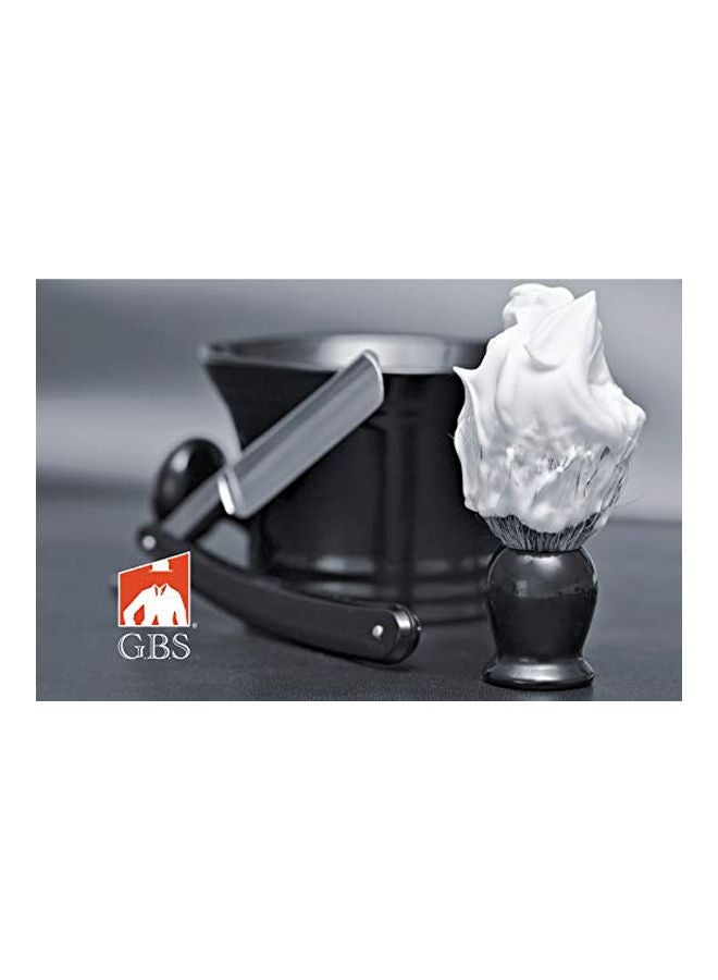 G.B.S 3-Piece Shaving Bowl Set Black - Image 3