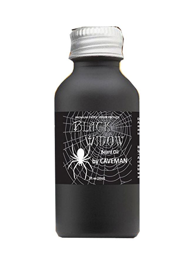 Caveman Grooming Co - 3-Piece Black Widow Beard Oil Set - Image 1