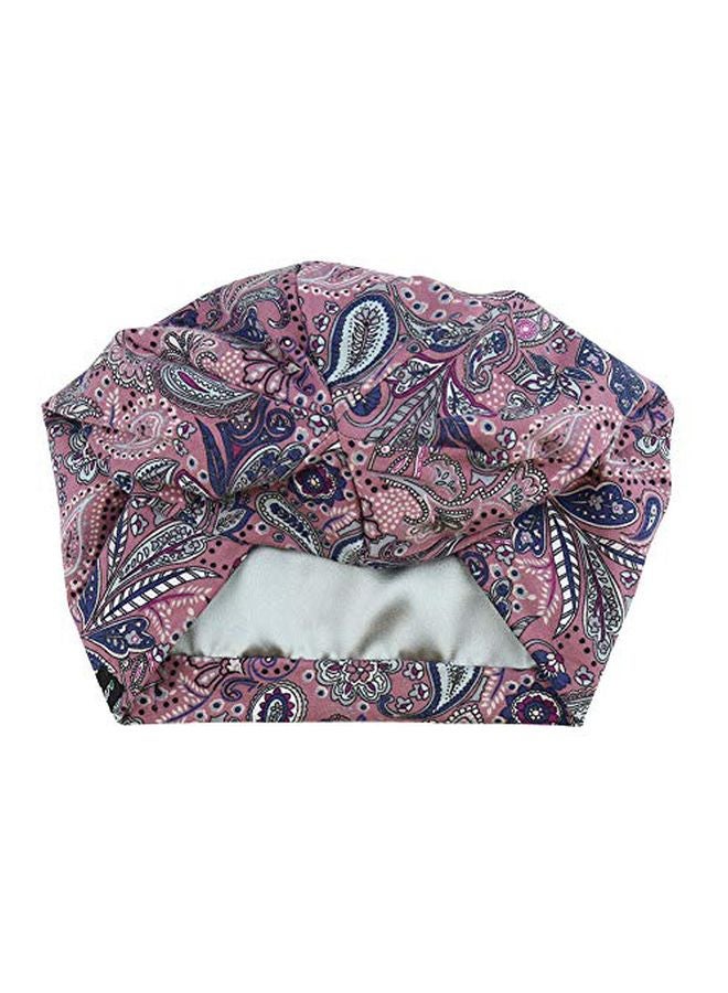 فوكوس كير قبعة توربان من الساتان لتغطية الشعر أثناء النوم أسود 10بوصة - Image 1