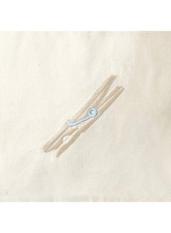 Whitmor Canvas Clothespin Bag Off-White  - Image 4