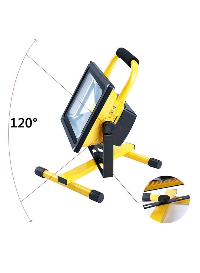 مصباح قوي LED أسود/ أصفر - Image 5