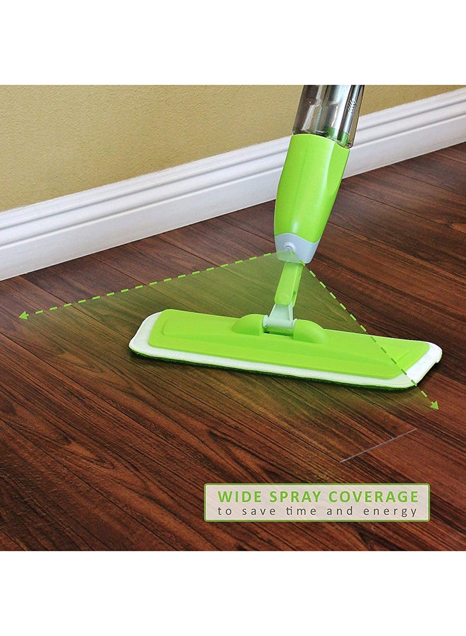 Everwin Quick Swipe Microfiber Spray Mop Green/White 22.1x5.7x4.1inch  - Image 5