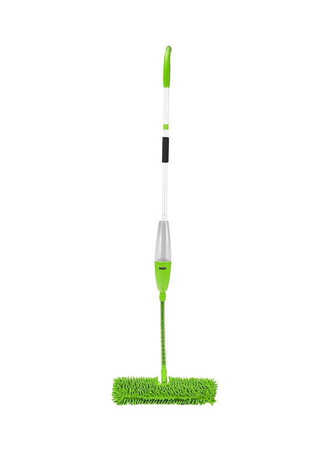 Spray Mop With Microfiber Cleaning Pad Green/White/Silver - Image 2