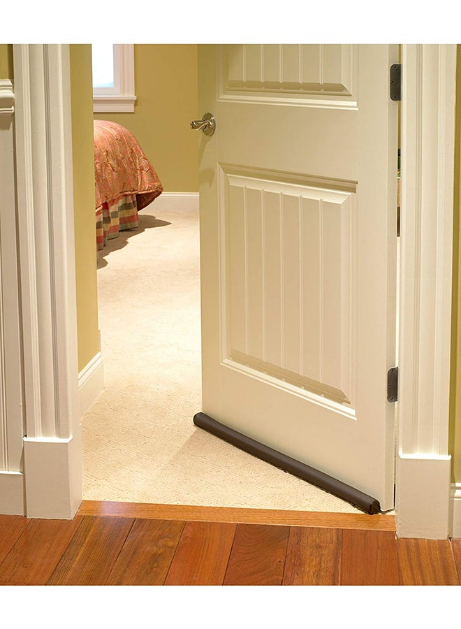 Generic - Twin Draft Door Guard Brown - Image 1