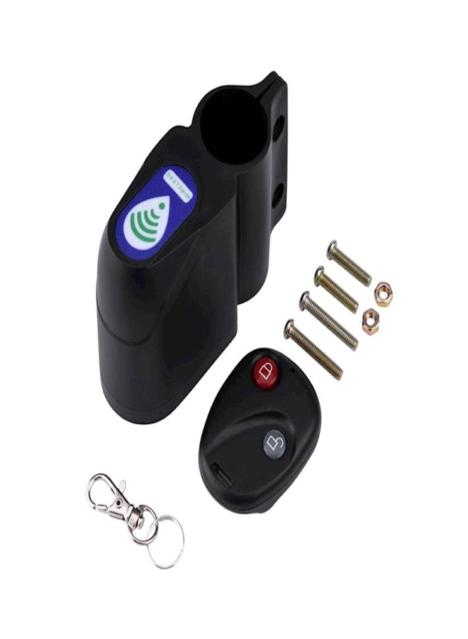 Wireless Remote Control Bicycle  Vibration Alarm Anti-Theft Lock Black Multicolour - v1572597386/N24041531A_2