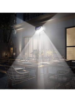 هويرلر مصباح LED يعمل بالطاقة الشمسية مزود بمستشعر للحركة أسود/ أبيض  - Image 5