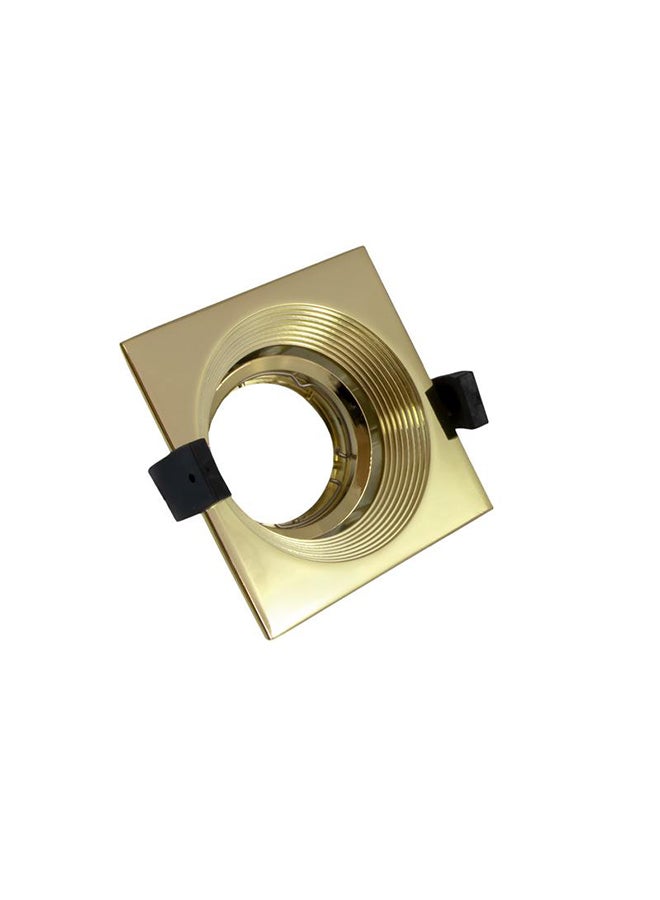 إنترلايت مصباح سقف مربع بإضاءة مركزة طراز LGD ذهبي