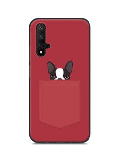 TOEON Protective Case Cover For Huawei Nova 5T Red 