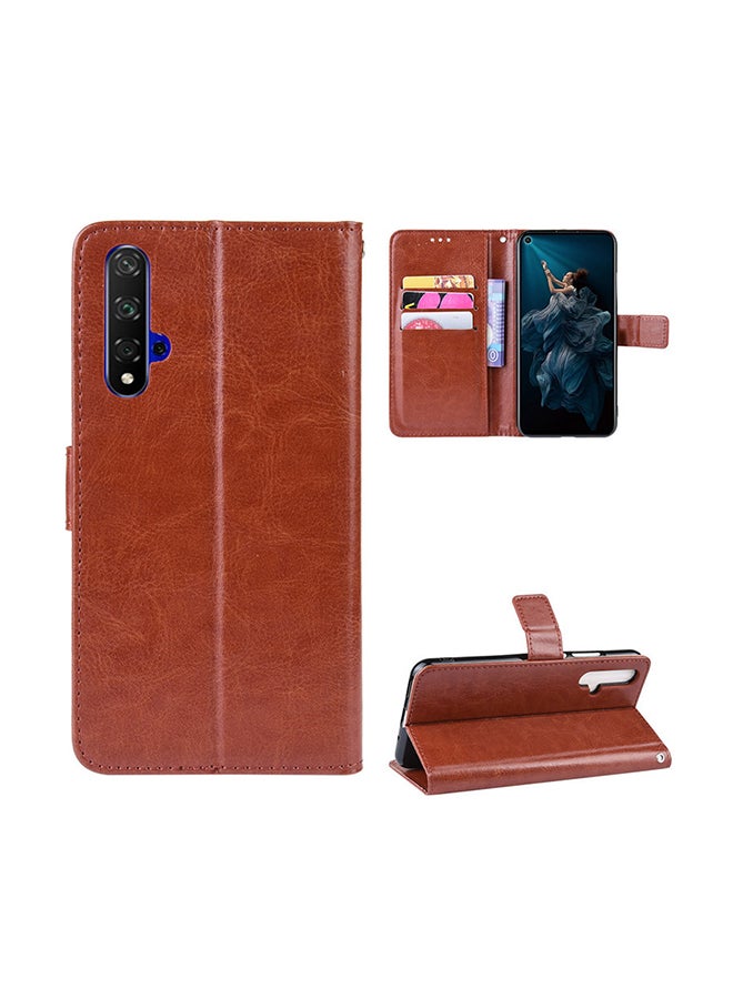 TOEON Protective Case Cover For Huawei Nova 5T Brown - Image 2