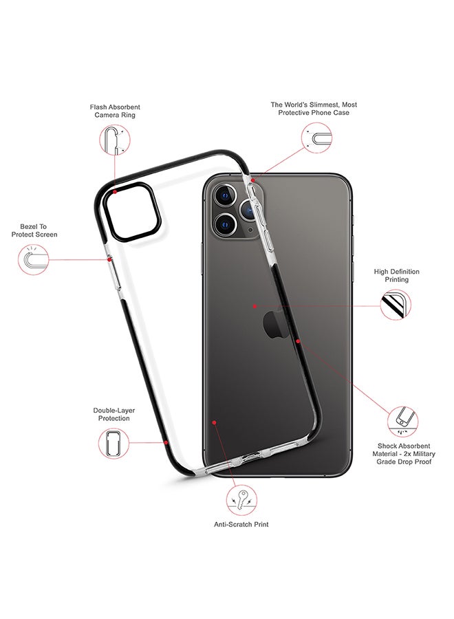 ستايلايزد غطاء حماية واقٍ لهاتف أبل آيفون 11 برو ماكس متعدد الألوان - Image 3