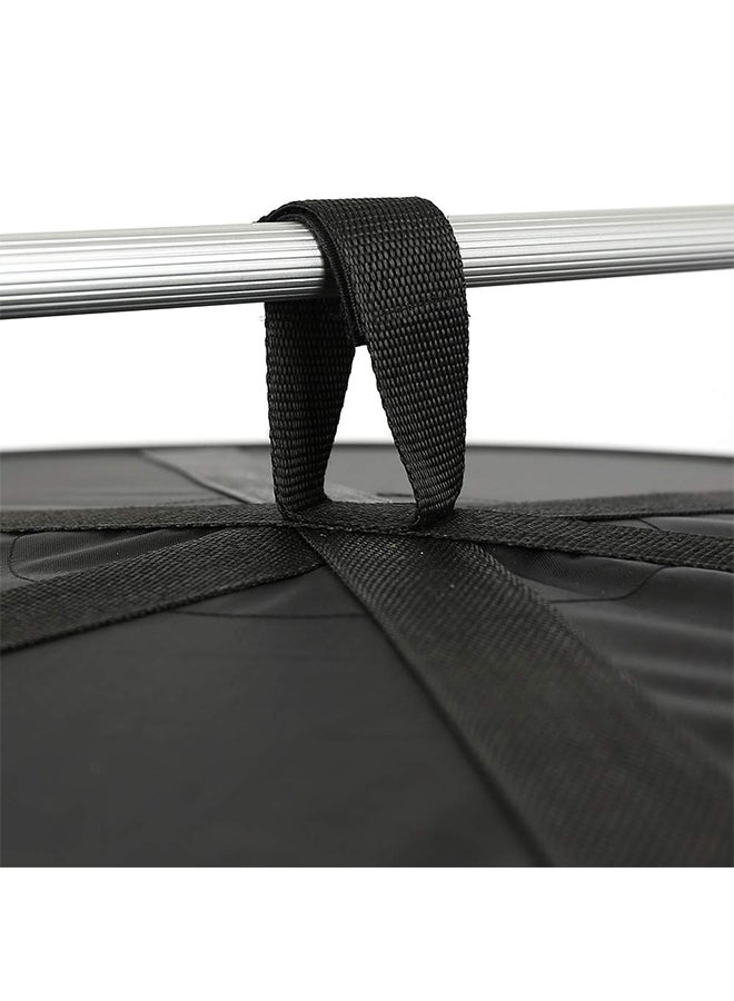 Generic - 8 Layers Hanging Herb Drying Net Dryer Bag With Zipper Black 22X10X22kg - Image 1