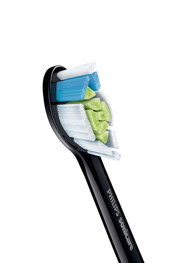 PHILIPS SONICARE - W2 Optimal White Standard Sonic Toothbrush Heads With 2 Year Warranty Medium  Black - Image 1