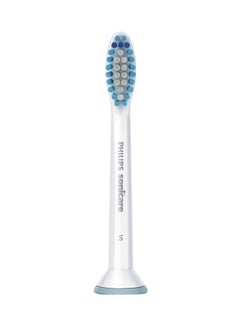 PHILIPS SONICARE 2pcs Replacement Head Soft Sensitive HX6052/07 White/Blue One Size White/Blue One Size  - Image 2