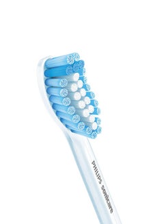 PHILIPS SONICARE 2pcs Replacement Head Soft Sensitive HX6052/07 White/Blue One Size White/Blue One Size  - Image 3