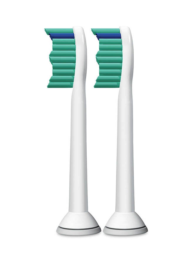 PHILIPS SONICARE - Replacement Brush Heads ProResults 2 Pcs Soft White - Image 1