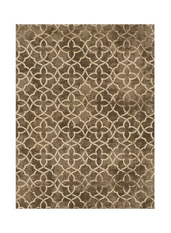 ريغال إن هاوس سجادة مستطيلة بتصميم مطبوع للتزيين بني/ذهبي 160 x 230سم  - Image 1