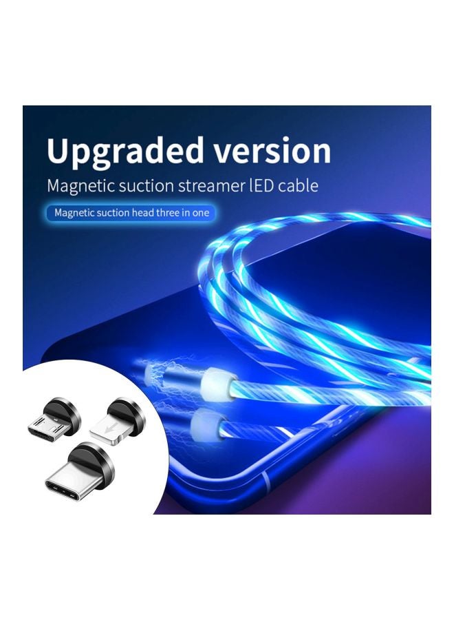 3-In-1 Magnetic Data Cable Silver - Image 5