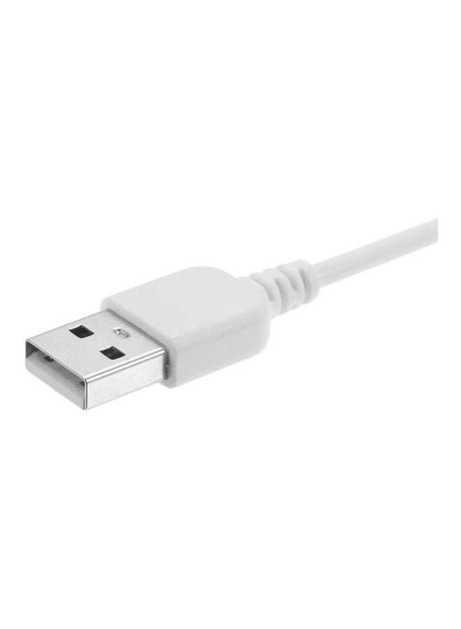كابل شحن مايكرو USB على شكل كلب أبيض/ أسود - Image 5