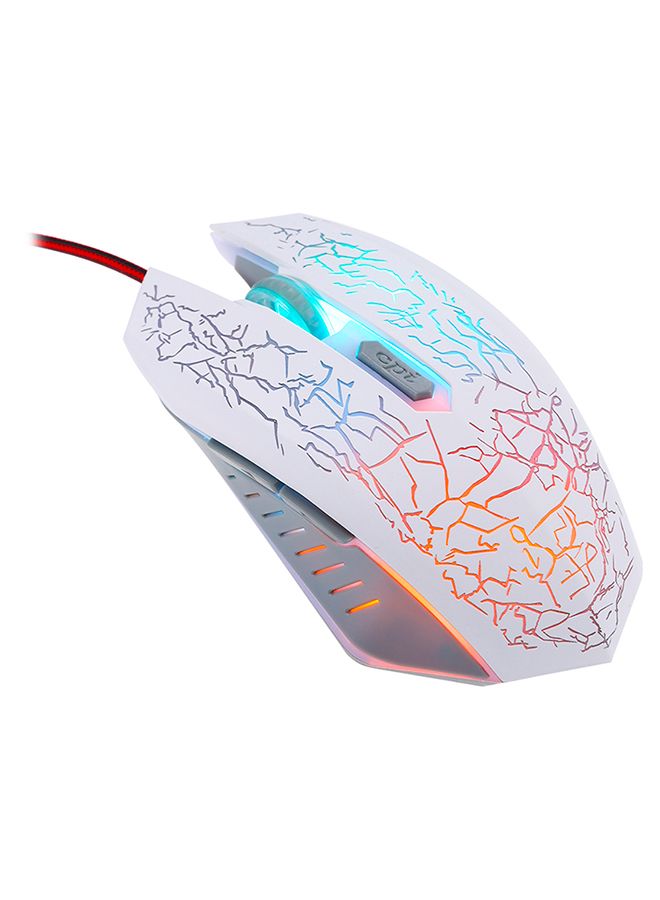 RGB Light Ergonomic Gaming Mouse White  - Image 2