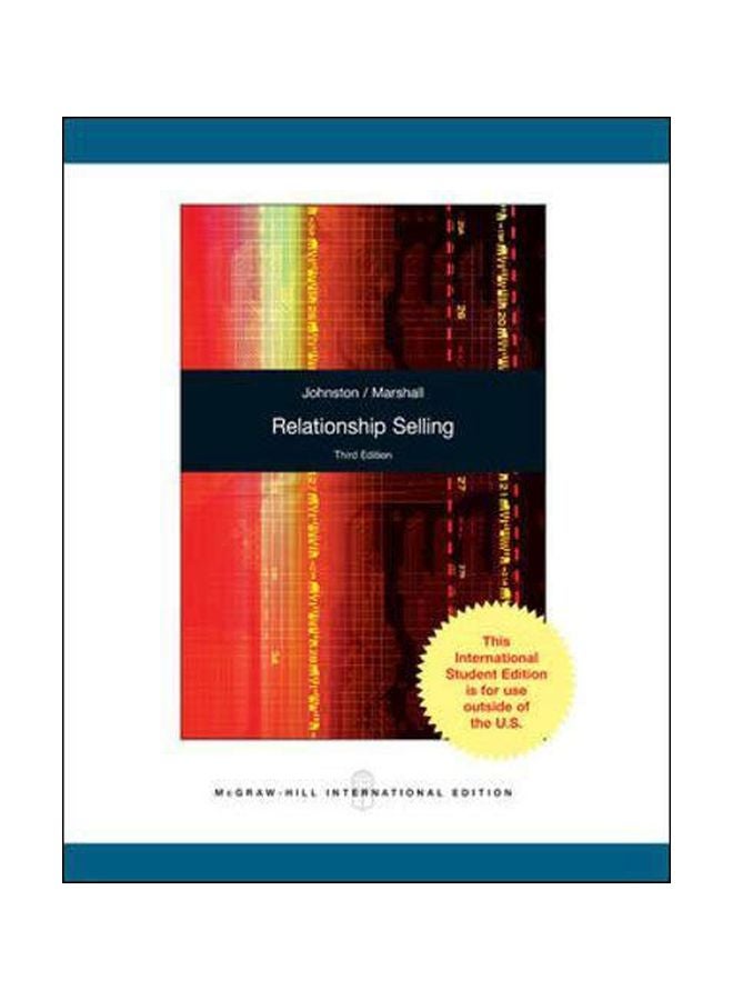 Relationship Selling Paperback English by Mark W. Johnston - 01-Aug-10 