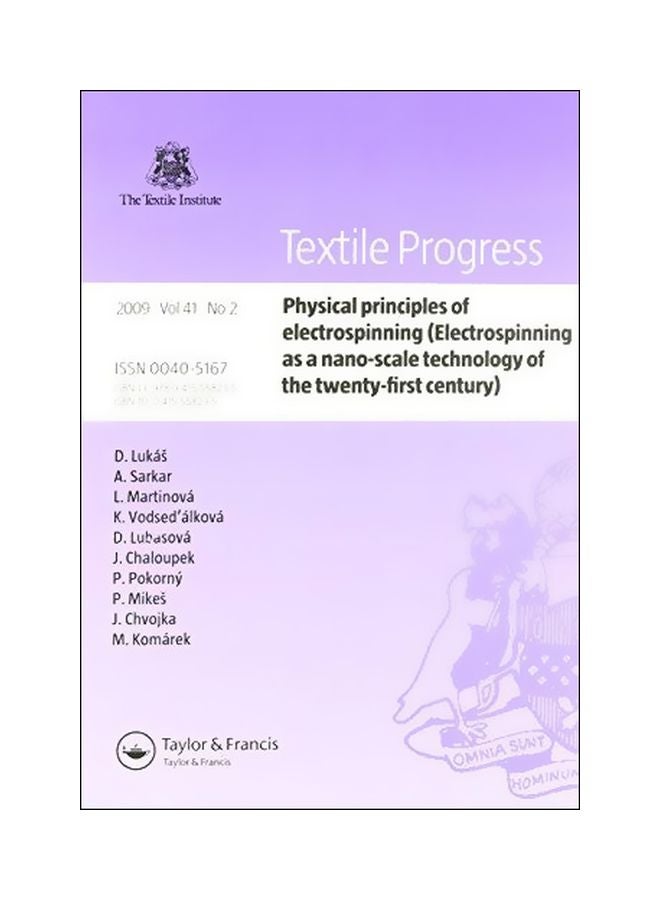 Physical Principles Of Electrospinning Paperback English - 01-Mar-09 