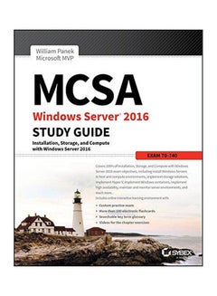 MCSA Windows Server 2016 Study Guide: Exam 70-740 paperback english - 06-Jun-17 