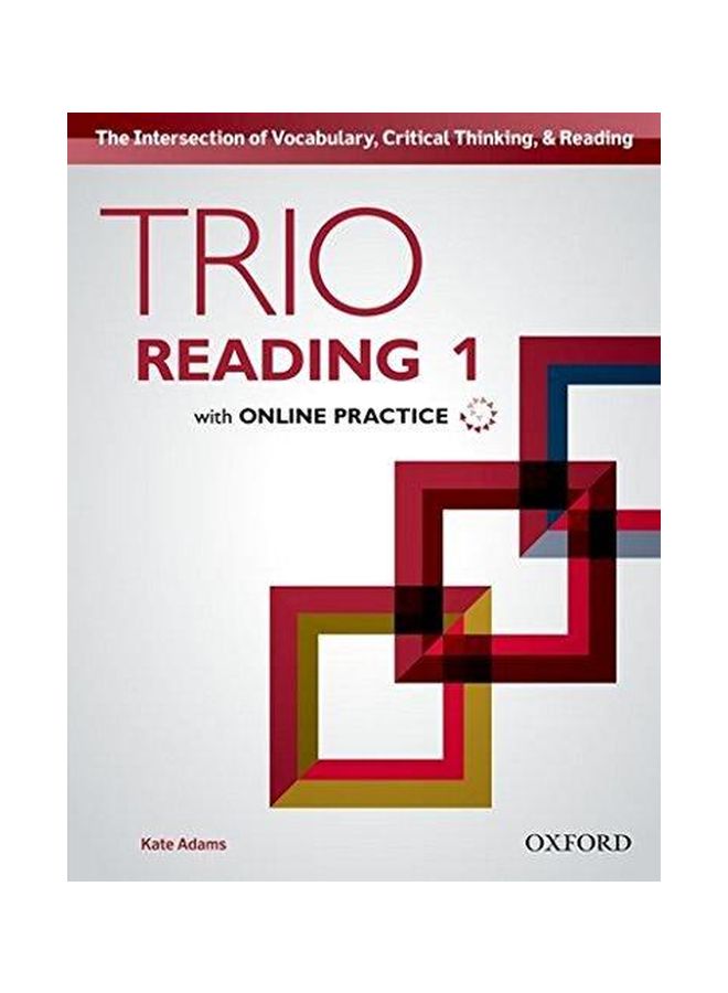 Trio Reading: Level 1 With Online Practice Paperback English by Kate Adams - 24-Mar-16 