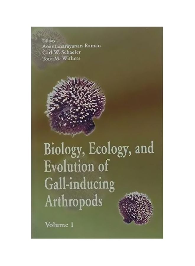 Biology, Ecology, And Evolution Of Gall-inducing Arthropods Hardcover English by A.Raman - 01-Jan-05 
