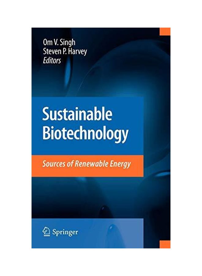 Sustainable Biotechnology: Sources Of Renewable Energy Hardcover English by Om V. Singh - 03-Jan-10 