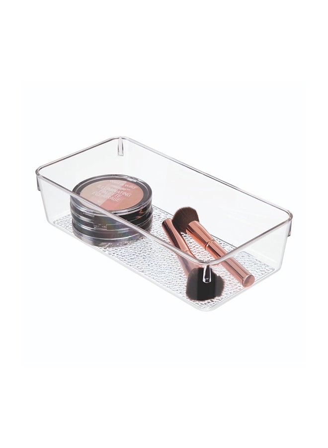 InterDesign Rain Grand Tray Organizer Clear - Image 2