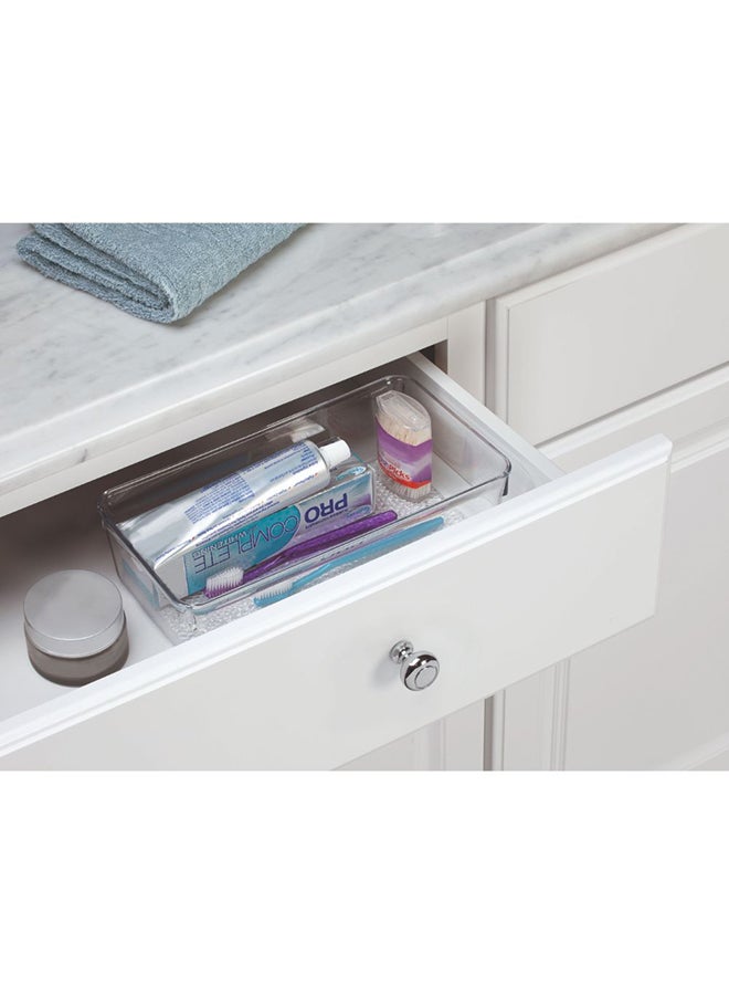 InterDesign Rain Grand Tray Organizer Clear - Image 3
