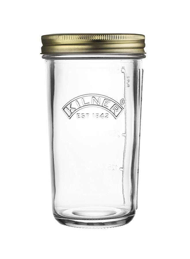كيلنر مرطبان حفظ بفوهة واسعة شفاف 9 x 9 x 16.5سم - Image 1