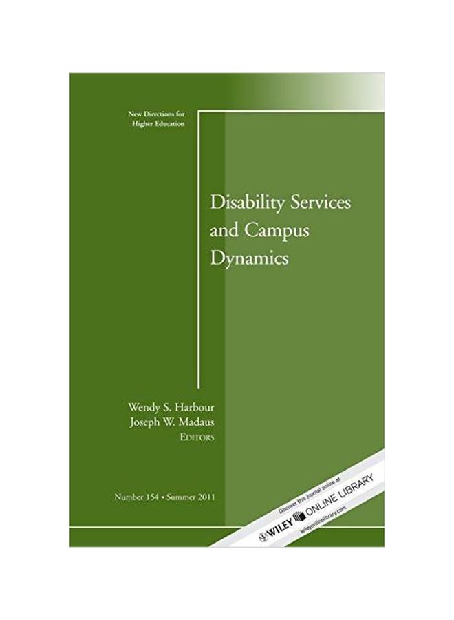 Disability And Campus Dynamics: New Directions For Higher Education paperback english - 20-Jul-11 