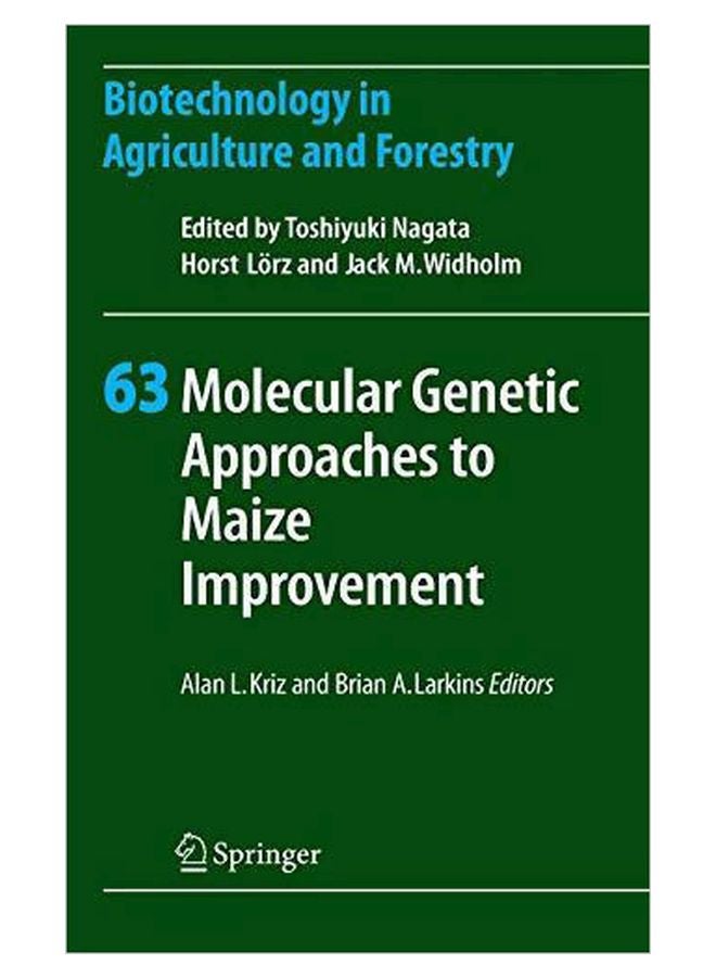 null - Molecular Genetic Approaches To Maize Improvement hardcover english - 28-Feb-09 - Image 1