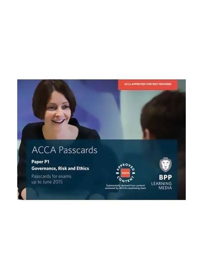 Acca Passcards - Paper P1 : Governance, Risk And Ethics loose_leaf english - 15-Jun-14 