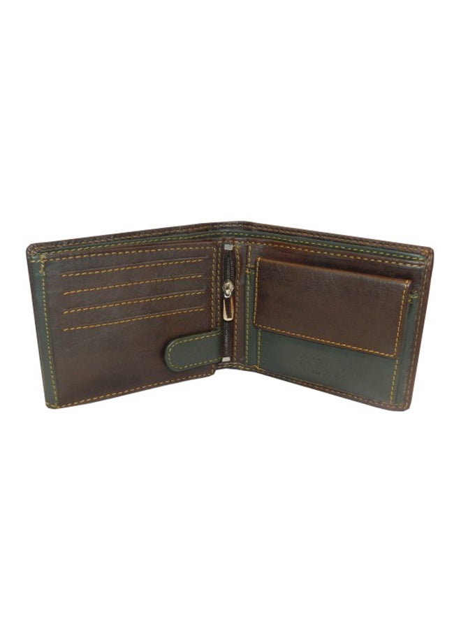 LAVERI LEATHER - Leather Designer Wallet Brown - Image 1