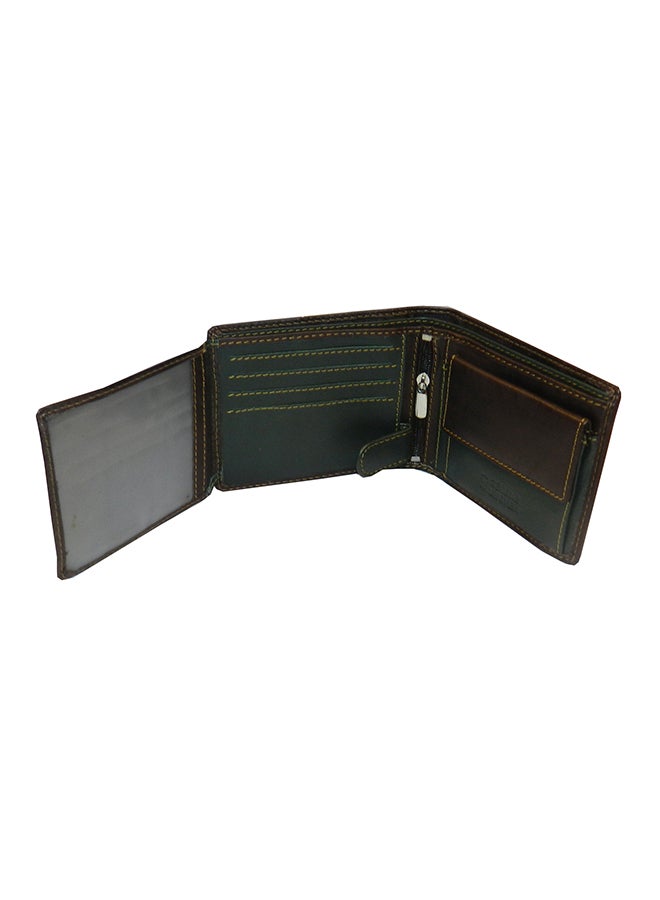 LAVERI LEATHER - Leather Designer Wallet Brown - Image 1