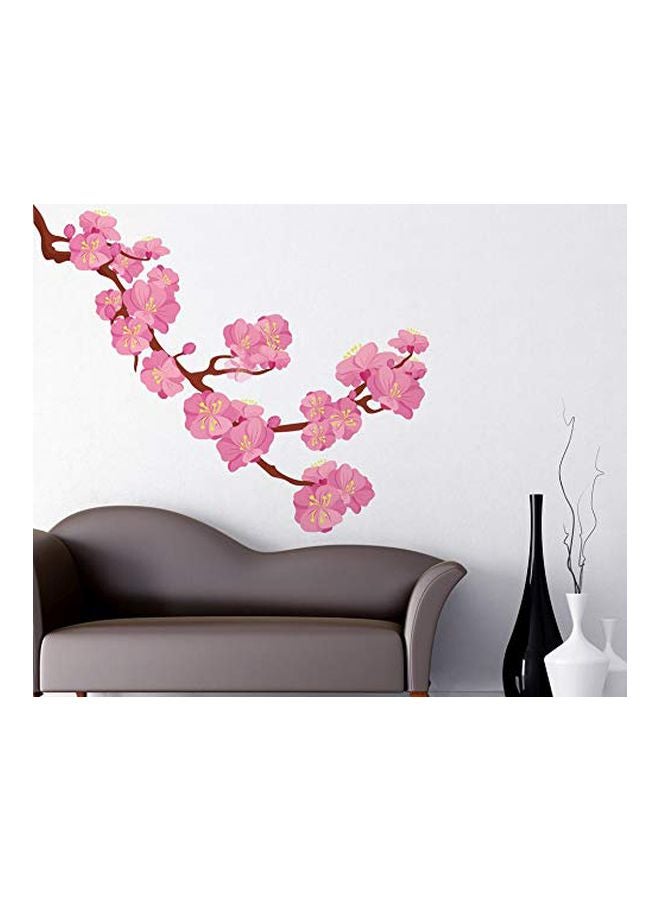 Extra Edge Roseate Flowers Wall Sticker Pink/Red 100x85centimeter - Image 1