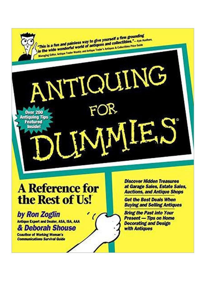 Antiquing For Dummies paperback english - 13-Apr-99 