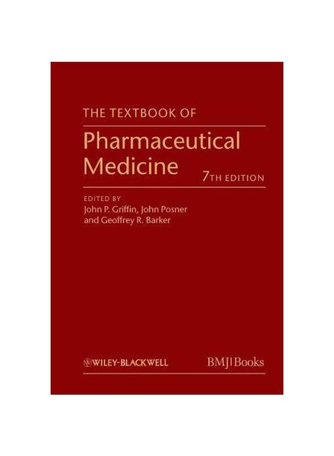 The Textbook Of Pharmaceutical Medicine Hardcover English by John P. Griffin - 41422