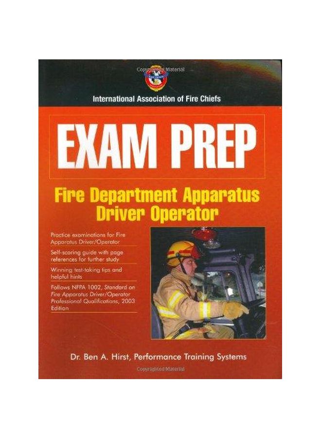 Exam Prep: Fire Apparatus Driver Operator Paperback English by Dr.A Ben Hrist - 01-Feb-05 