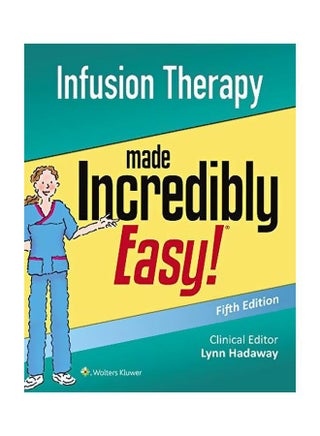 Infusion Therapy Made Incredibly Easy paperback english - 12-Dec-17 - v1572614075/N31893319A_1