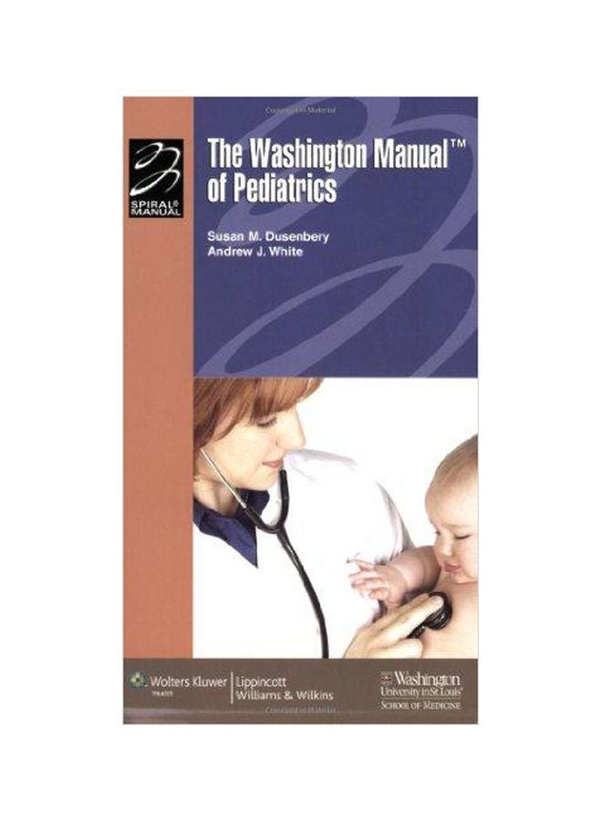 The Washington Manual Of Pediatrics Paperback English - 26-Jun-09