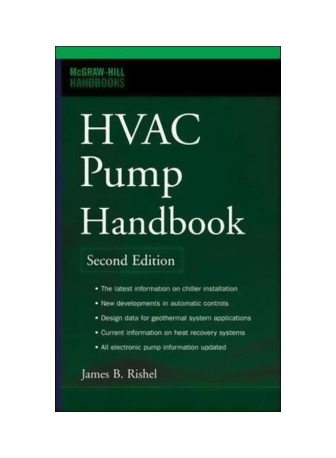 HVAC Pump Handbook Hardcover English by James B. Rishel - 01-Jun-06 