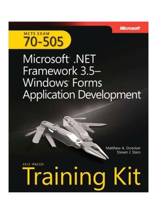 Microsoft .NET Framework 3.5-Windows Forms Application Development English by Matthew A. Stoecker - 09-Mar-09 - v1572614104/N31893829A_1